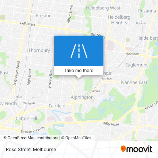 Ross Street map