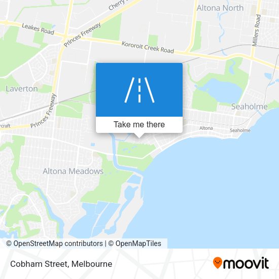 Cobham Street map