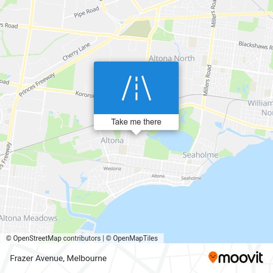 Frazer Avenue map
