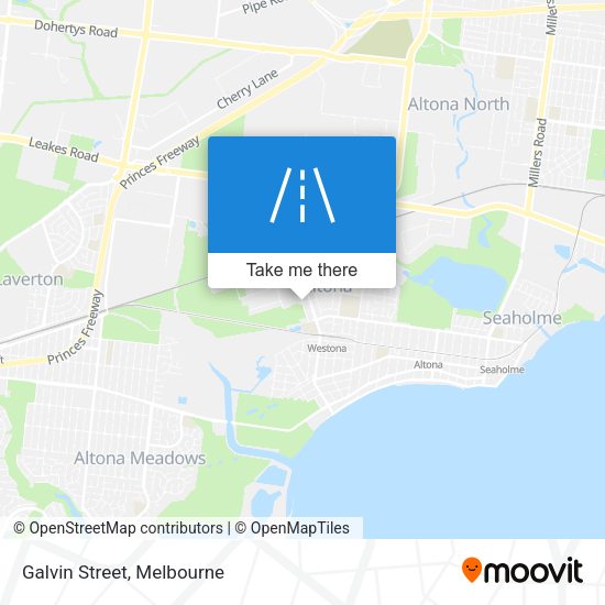 Galvin Street map