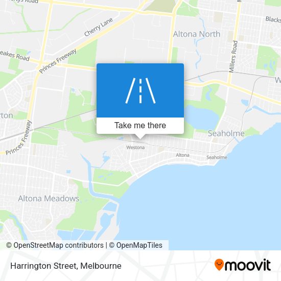 Harrington Street map
