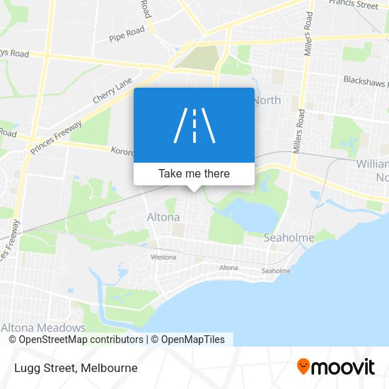 Lugg Street map