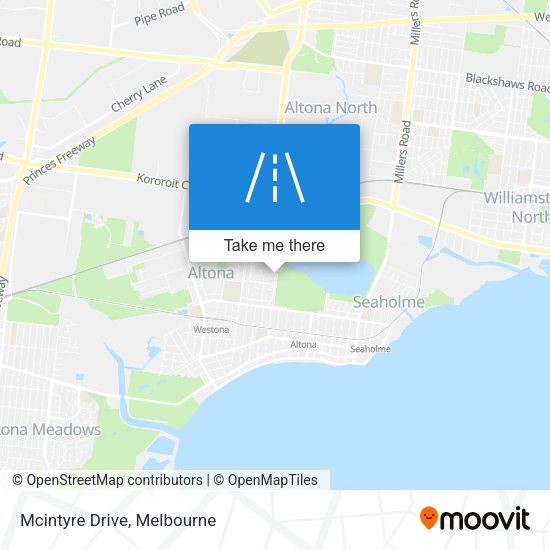 Mcintyre Drive map