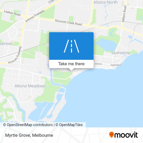 Myrtle Grove map
