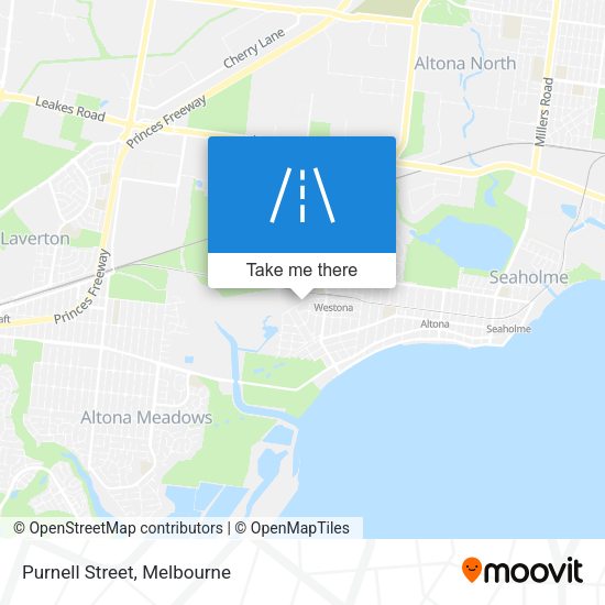 Purnell Street map