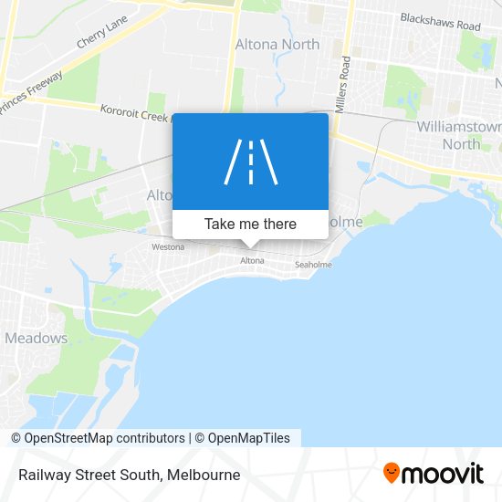 Railway Street South map