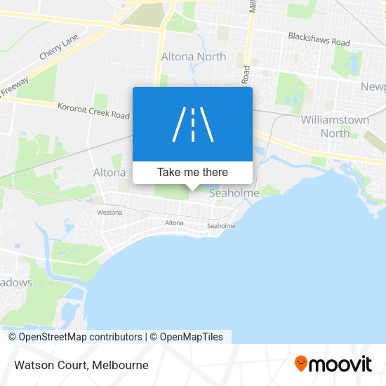 Watson Court map