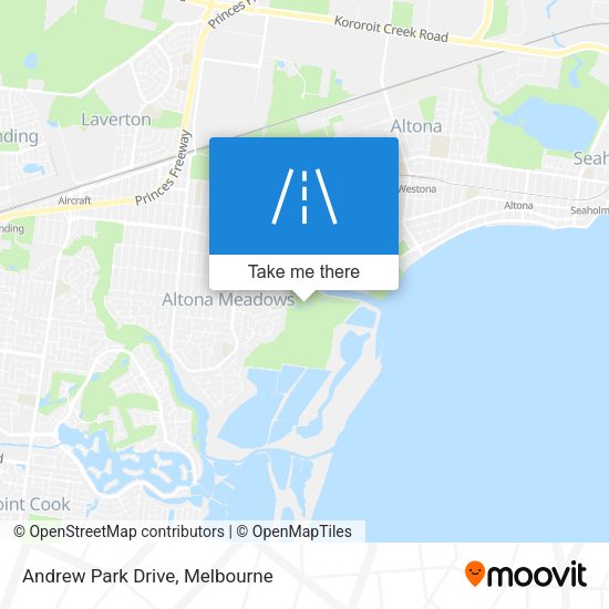 Andrew Park Drive map