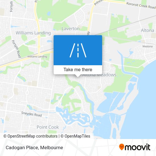 Cadogan Place map