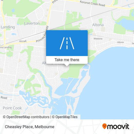 Cheasley Place map