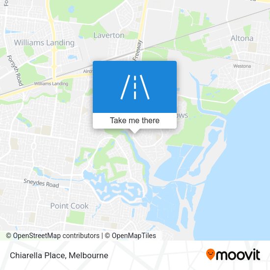Chiarella Place map
