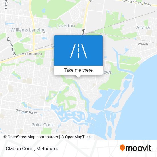 Clabon Court map