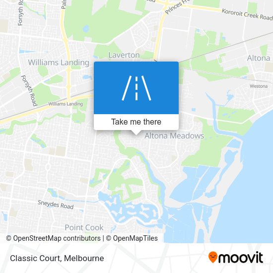 Classic Court map