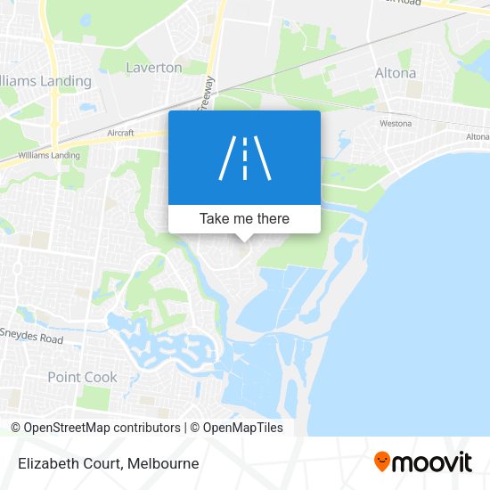 Elizabeth Court map