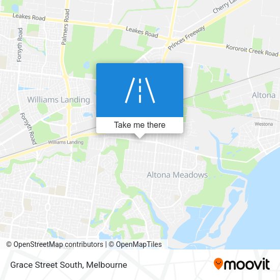 Grace Street South map