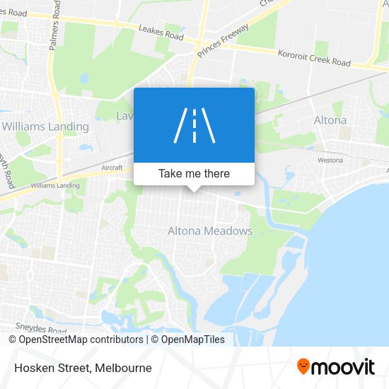 Hosken Street map