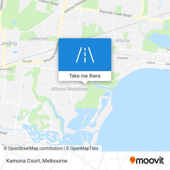 Kamona Court map