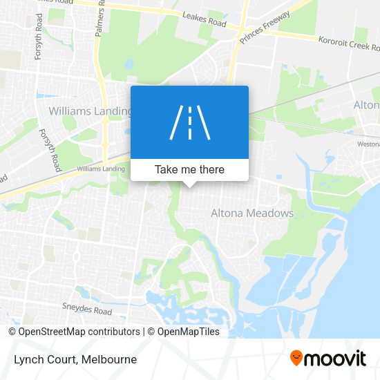 Lynch Court map