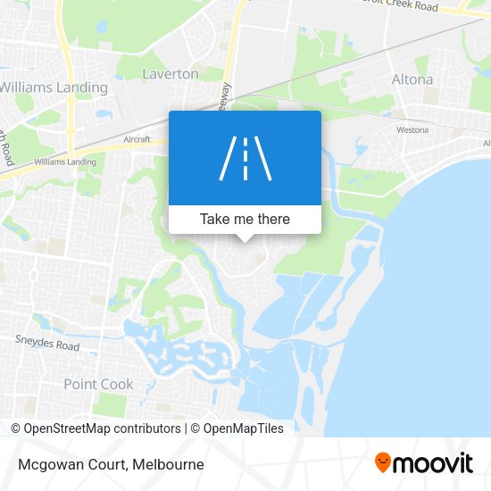 Mcgowan Court map