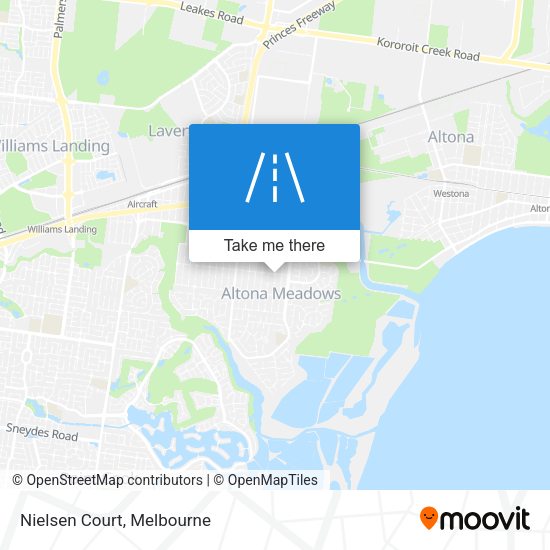 Nielsen Court map