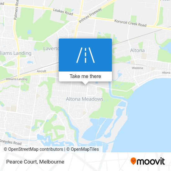 Pearce Court map