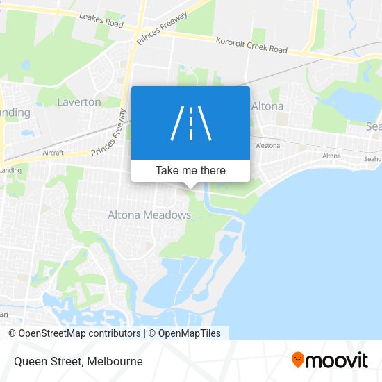Queen Street map
