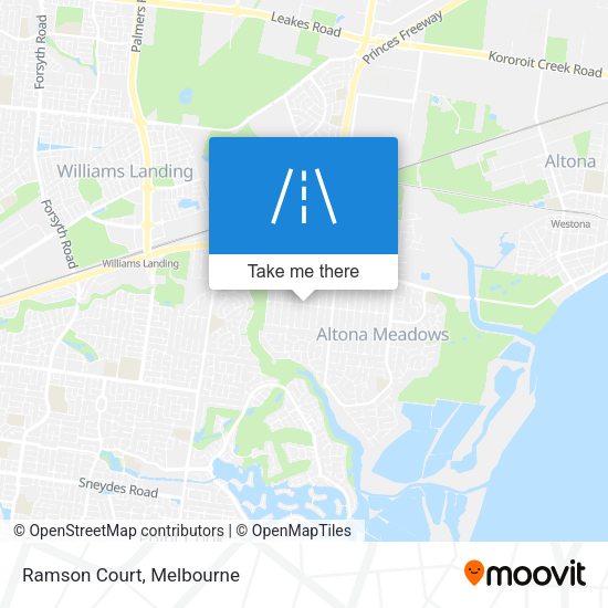 Ramson Court map