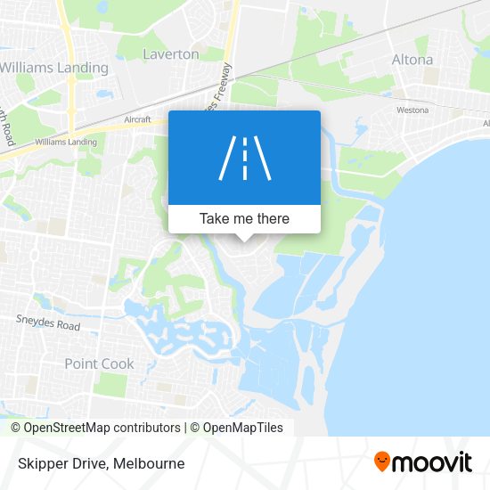 Skipper Drive map