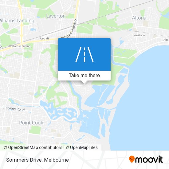 Sommers Drive map