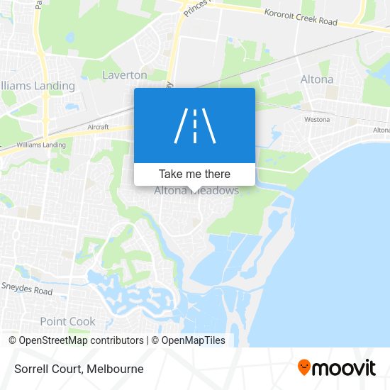 Sorrell Court map