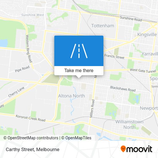 Carthy Street map