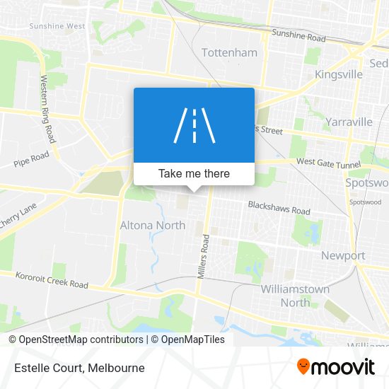 Estelle Court map