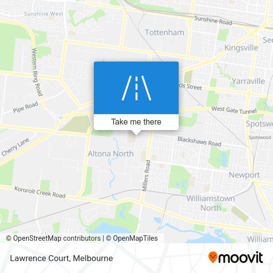 Lawrence Court map
