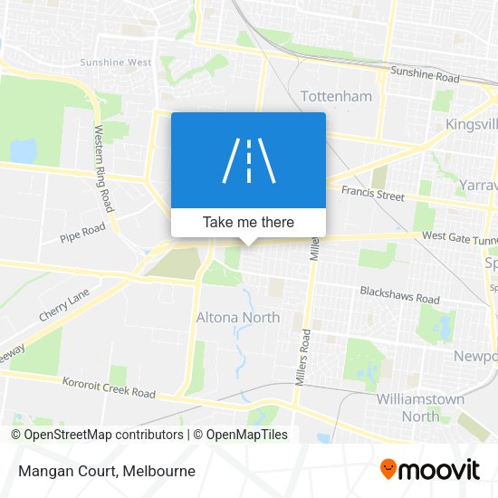 Mangan Court map