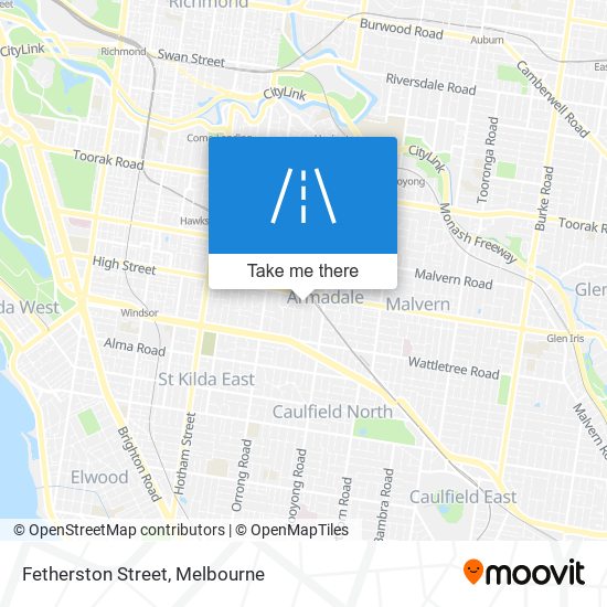 Fetherston Street map