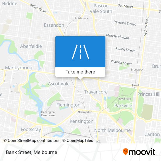 Bank Street map