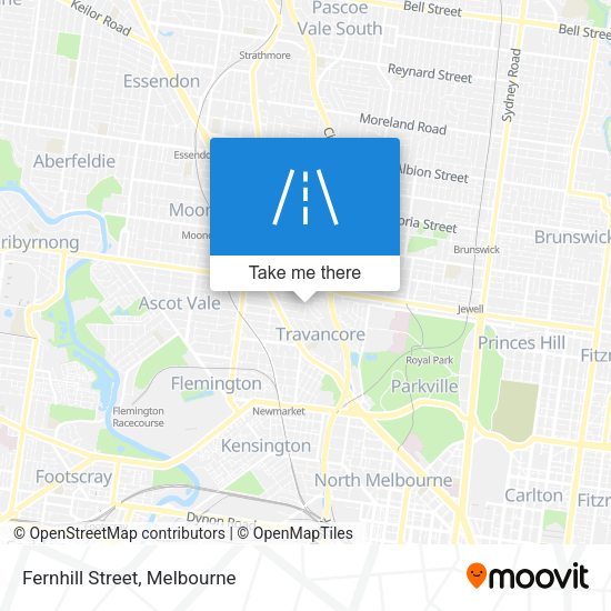 Fernhill Street map