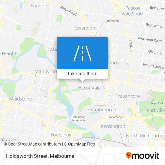 Holdsworth Street map