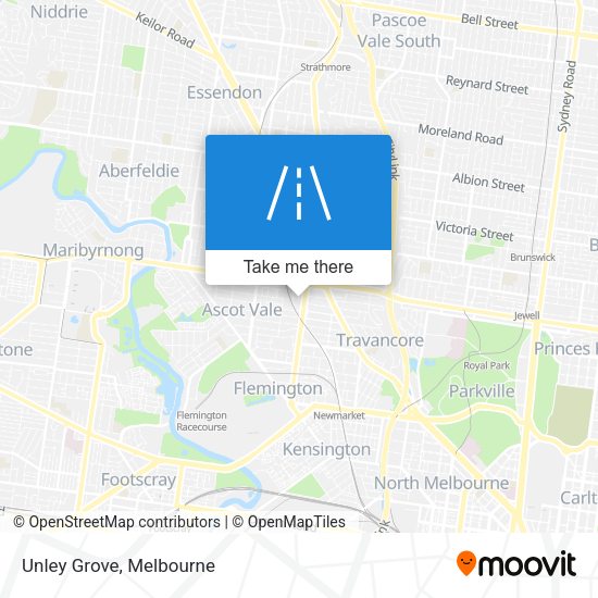 Unley Grove map