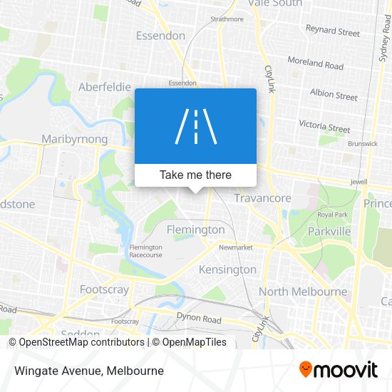 Wingate Avenue map