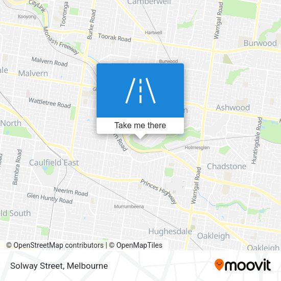 Solway Street map