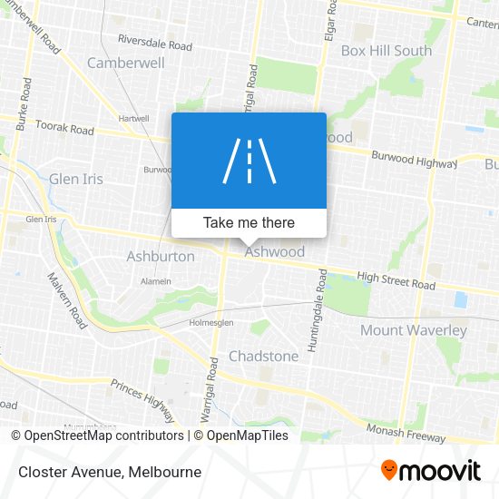 Closter Avenue map