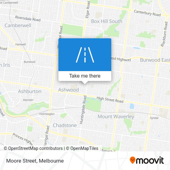 Moore Street map