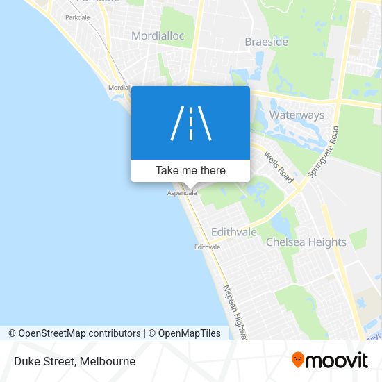 Duke Street map