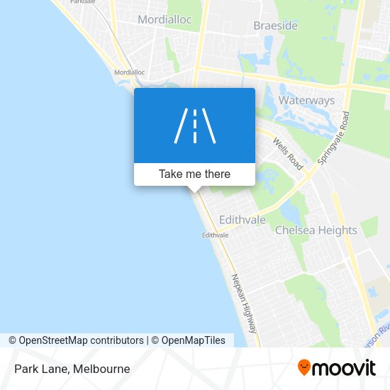 Park Lane map