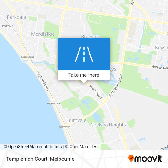 Templeman Court map