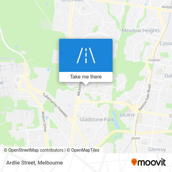 Ardlie Street map