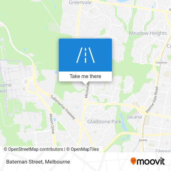 Bateman Street map