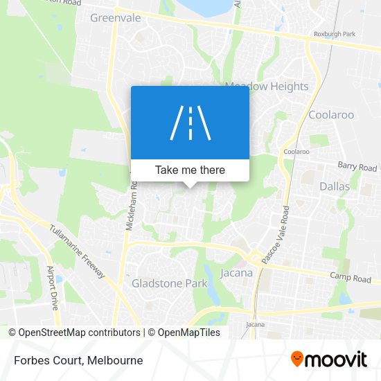 Forbes Court map