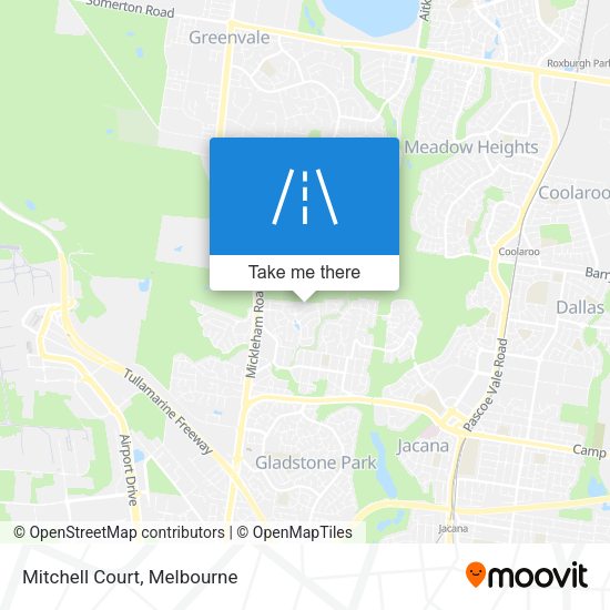 Mitchell Court map
